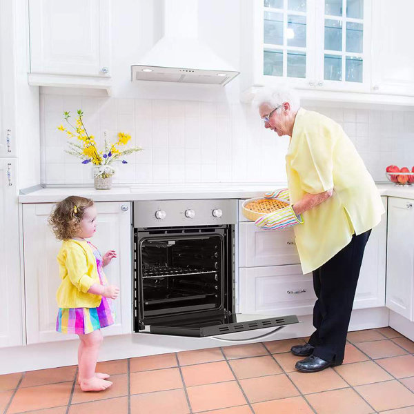 Empava 24" 2.3 Cubic Feet Gas Convection Wall Oven & Reviews Wayfair